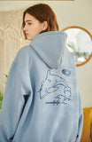 Serendipity Embroidery Brushed Hood