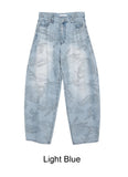 Dia Camo Brush Denim Pants
