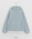 [Unisex] Shindu Hood Duck Down Lightweight Padding Jacket Jumper - 100% Duck Down