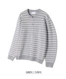Tess Round Stripe Cardigan