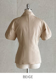 Kane Puff Collar Short Sleeve Jacket