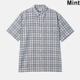 Monterey check half shirt