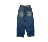 Keddy Wash Denim Wide Brushed Pants