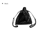 Shunt leather two-way shoulder bag backpack