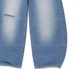 Tove Vintage Damaged Denim Pants