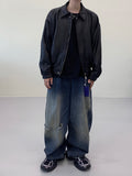 Lang Balloon Antique Amekaji Denim Pants