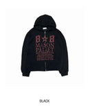 Patek Waffle Print Hood Zip-Up