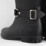 Tevina Buckle Rain Boots