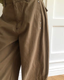 Chelco Curved Cotton Pants