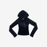 Hobain Warm Heart Hooded T-Shirt