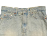 Kiyo Light Blue Mini Skirt