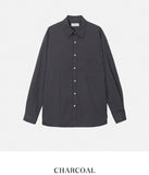 Rusling overfit silket shirt
