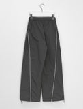 Bidang Track Nylon Banding Wide Pants