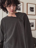 Bor Pigment Snap Long Sleeve