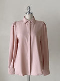 [Planning] Marinell Hidden Button Puff Shirt Blouse