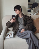Ray Belted Wide Slacks