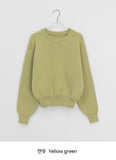 Kanme Basic Color Round Knit