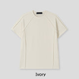 Layden Ribbed Cut-out Short Sleeve T-shirt