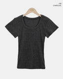 Rapino U-neck Short Sleeve T-shirt