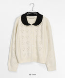 Coburn Heart Collar Cardigan