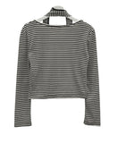Stripe Muffler Tee
