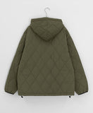 [unisex] Belcott Two-Way Quilting Hood Padding Jumper