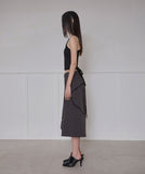 Asymmetrical Bermuda Shorts