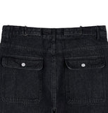 Lucas D-Ring Unbalance Cargo Denim Pants