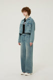 Flower Denim Jacket