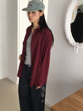 [MADE] Podil Linen Roll Oversized Fit Checkered Long Sleeve Shirt