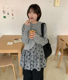 Neroi Dot Frill Layered One Piece