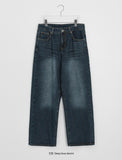 [unisex] Colliden Denim Wide Pants