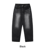 Edin Brush Curved Denim Pants