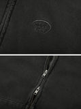 [2-WAY] Sleeve Star Pigment Hood Zip-Up