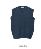 Cathy V-neck Knit Vest