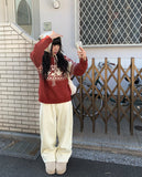 [Mink Lining] Kise Pintuck Wide Brushed Long Pants