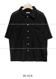 Henz lace half shirt