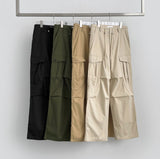 Big Pocket Cargo String Waist Adjustable Balloon Rustling Banding Pants