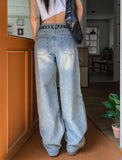 Icing Vintage Damage Balloon Denim Pants