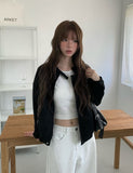 Dumb Suede Blouson Jacket