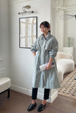 Romeni Trench Field Jacket Long Jumper