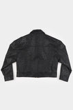 Boyle minimal leather jacket