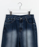 [unisex] Philend Washing Denim Wide Pants