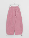 [Unisex] Sitb Fleece Brushed Banding Balloon Wide Pants