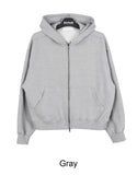 Nesso Rivet Brushed Hood Zip-Up