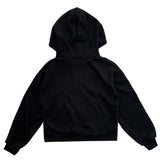 WISCON CROP HOOD ZIP-UP