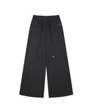 [mnem] strap maxi wide pants