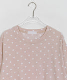 Per Round Pigment Dot Short Sleeve Tee