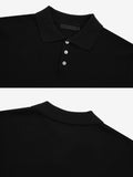 Brit Short Sleeve Collar Knit