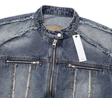 Lundy Dekki Biker Denim Jacket